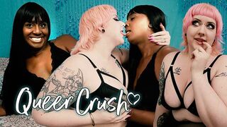 Real Lesbian BBW / Trans GF's Get Horny Talking About Queer Sex